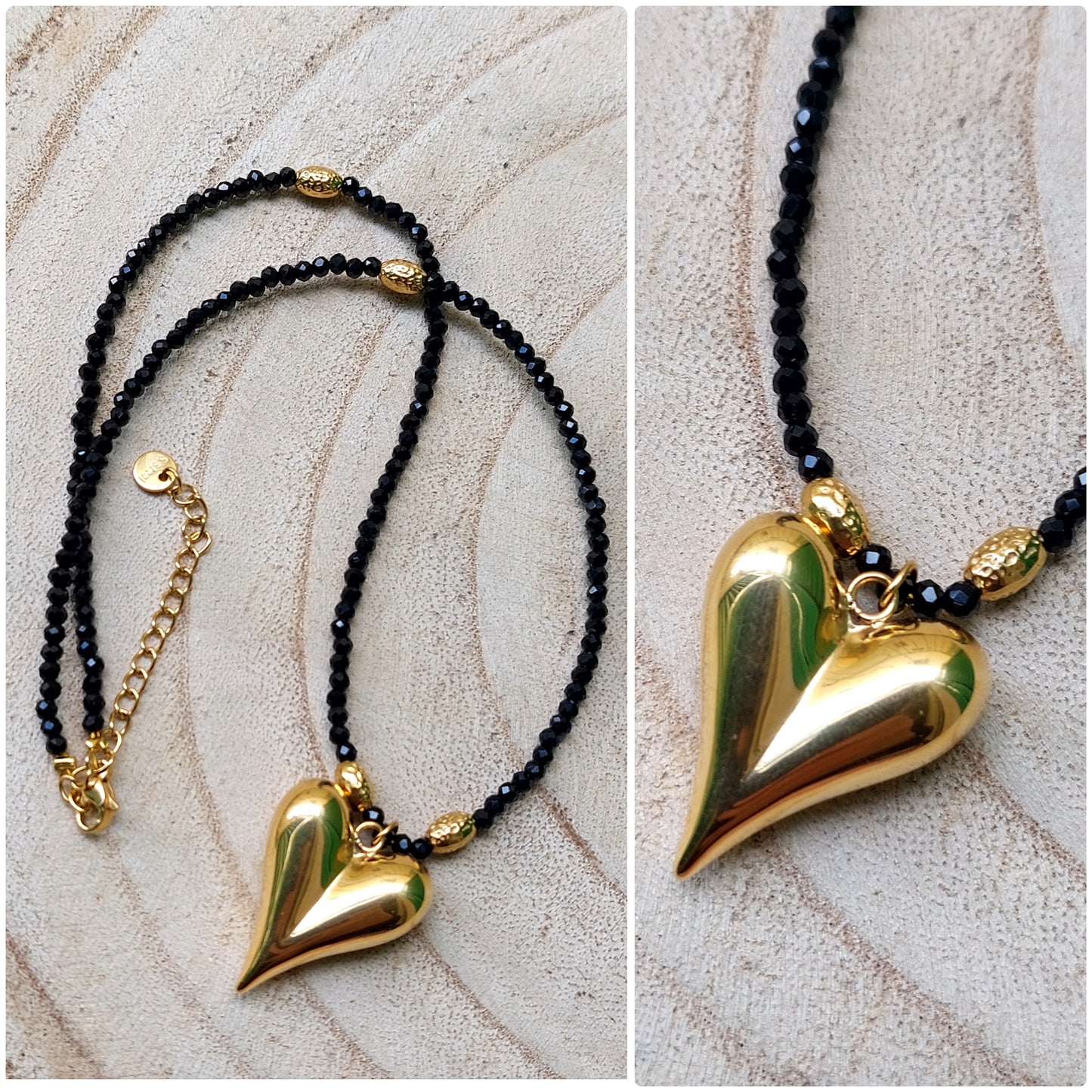 Collana CUORE BOMBATO