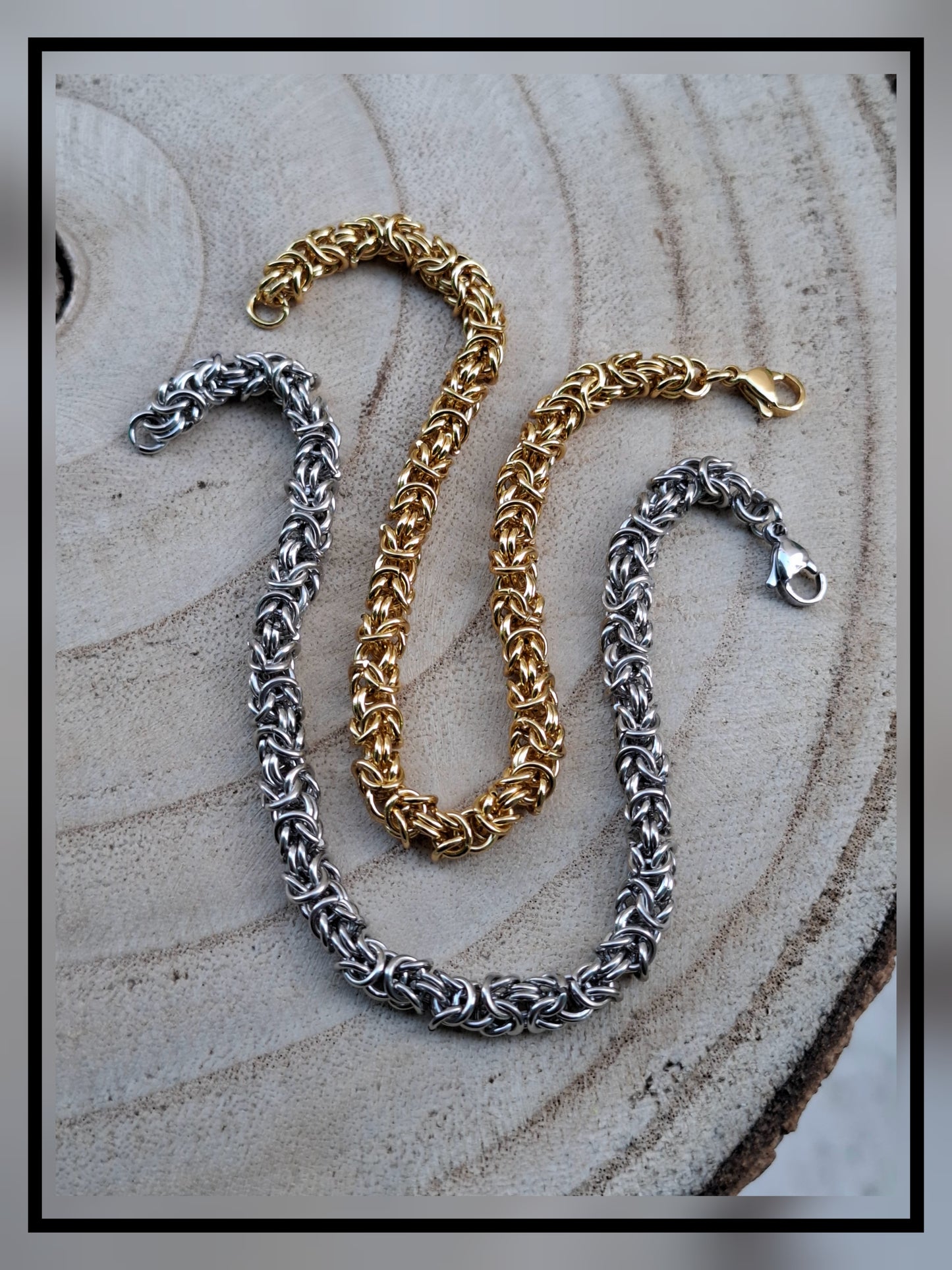 BRACCIALE MAGLIA BIZANTINA