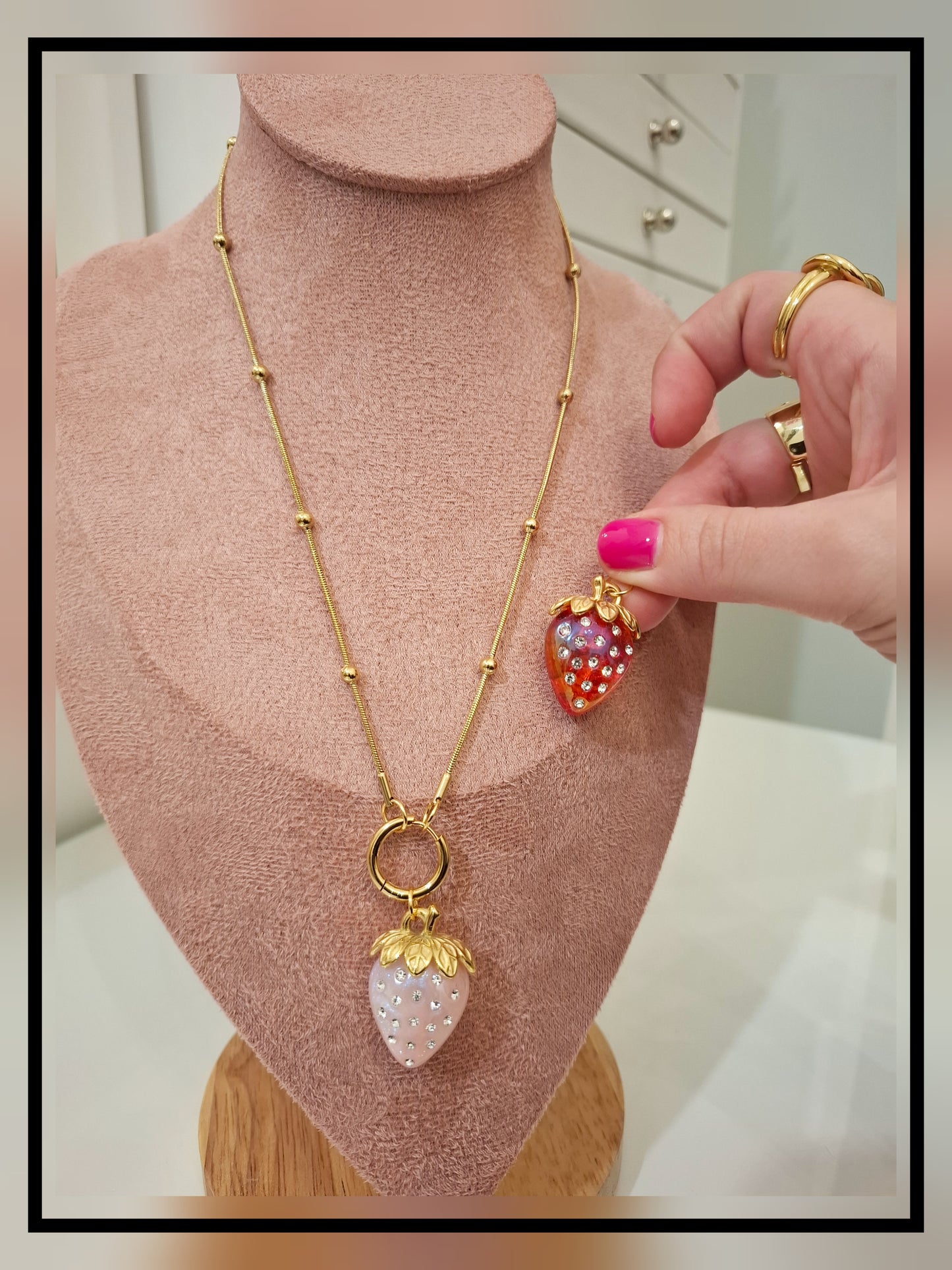 Collana MAGICA 2 FRAGOLE