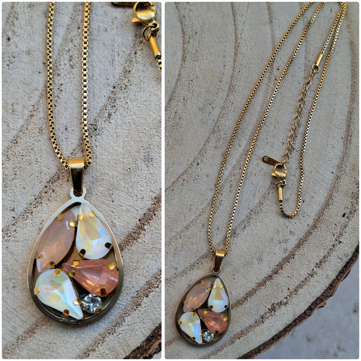 COLLANA GOLD STRASS