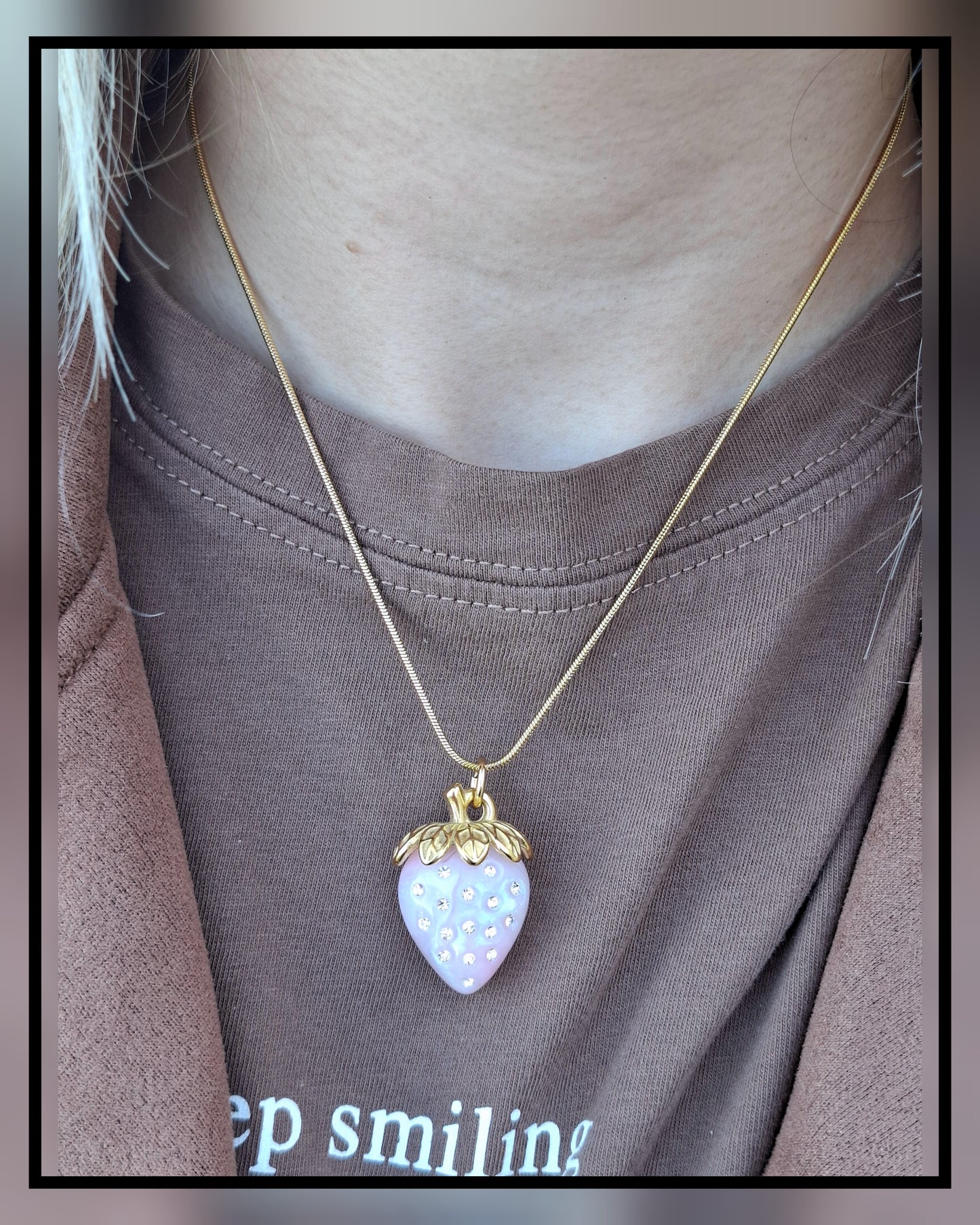 Collana FRAGOLA