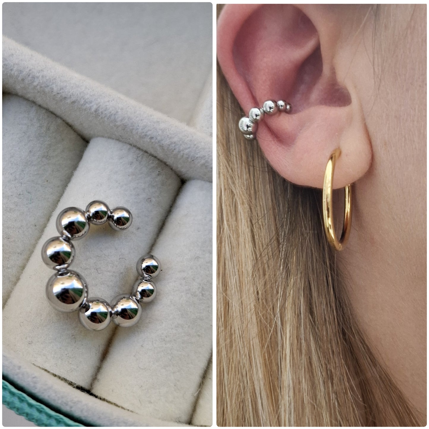 Ear cuff Bollicine