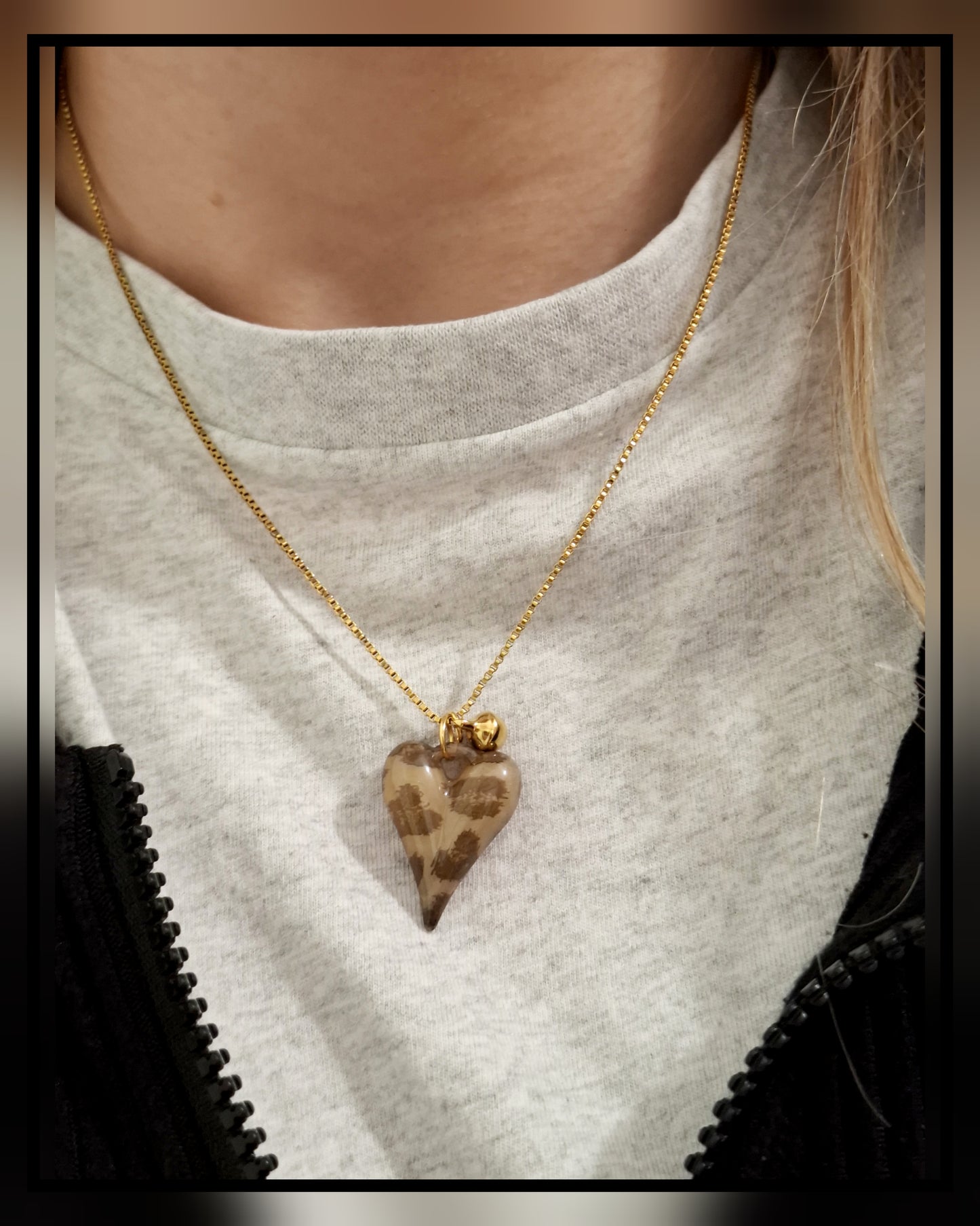 Collana CUORE MACULATO
