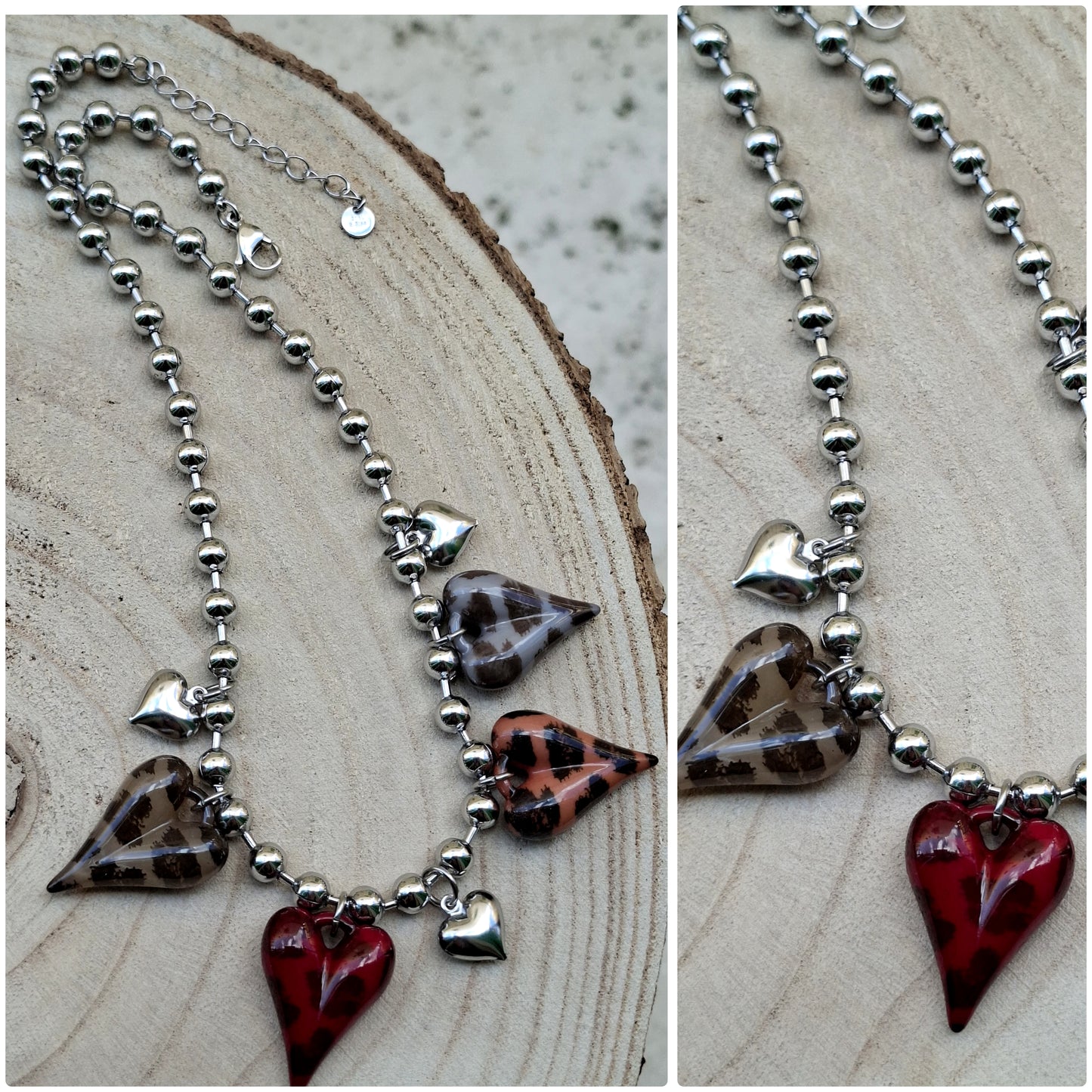 Collana CUORI MACULATI