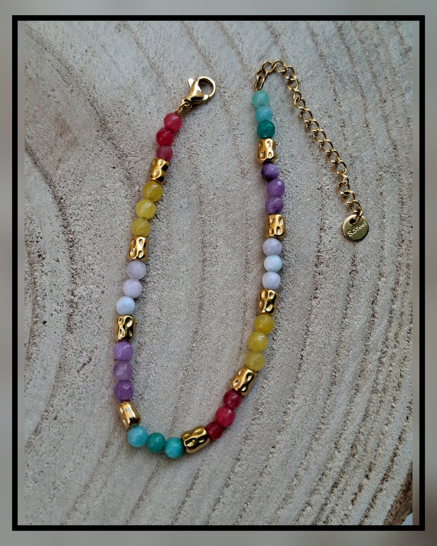 Bracciale multicolore