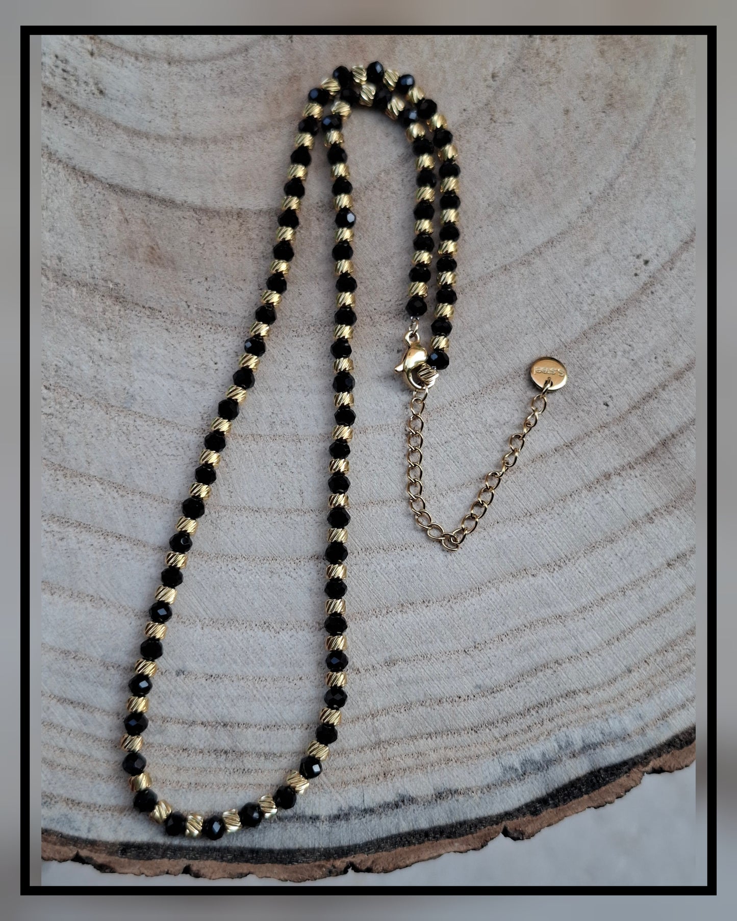 Collana CRISTALLI NERI