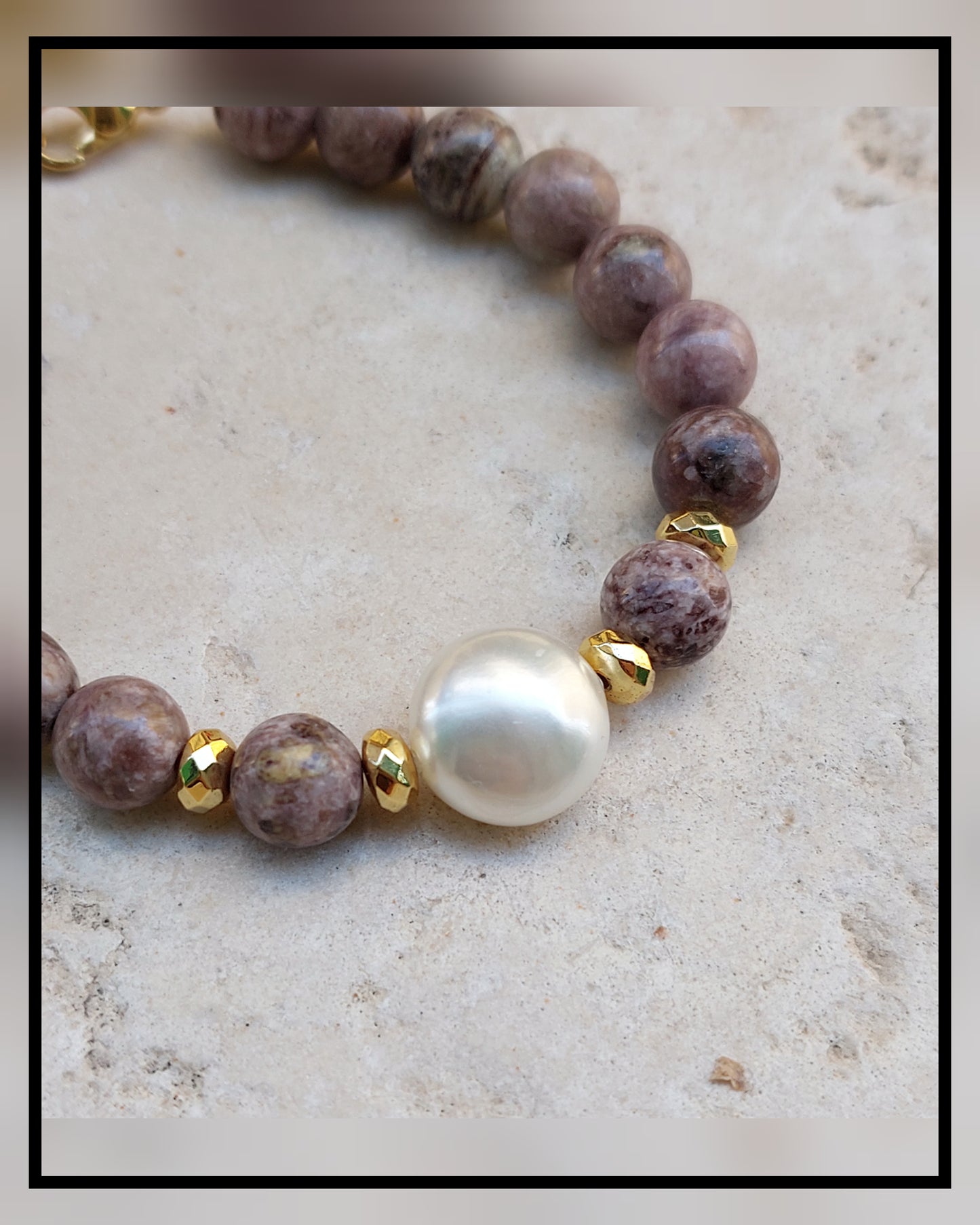 BRACCIALE PIETRE NATURALI