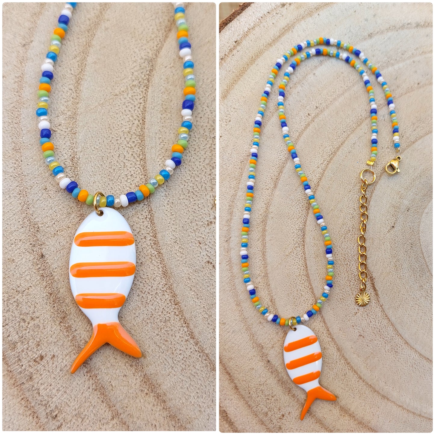 Collana maxi pesce