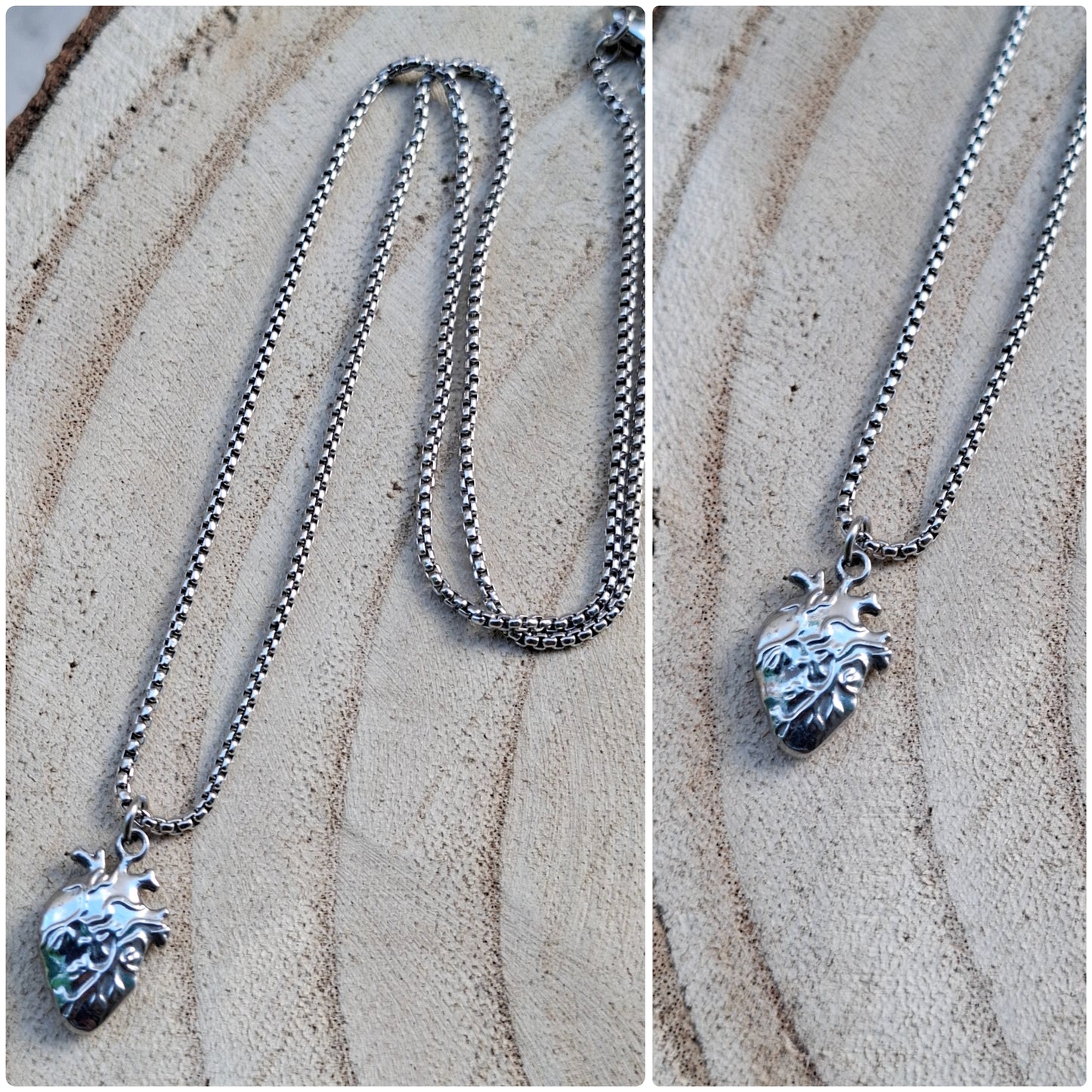 Collana CUORE ANATOMICO