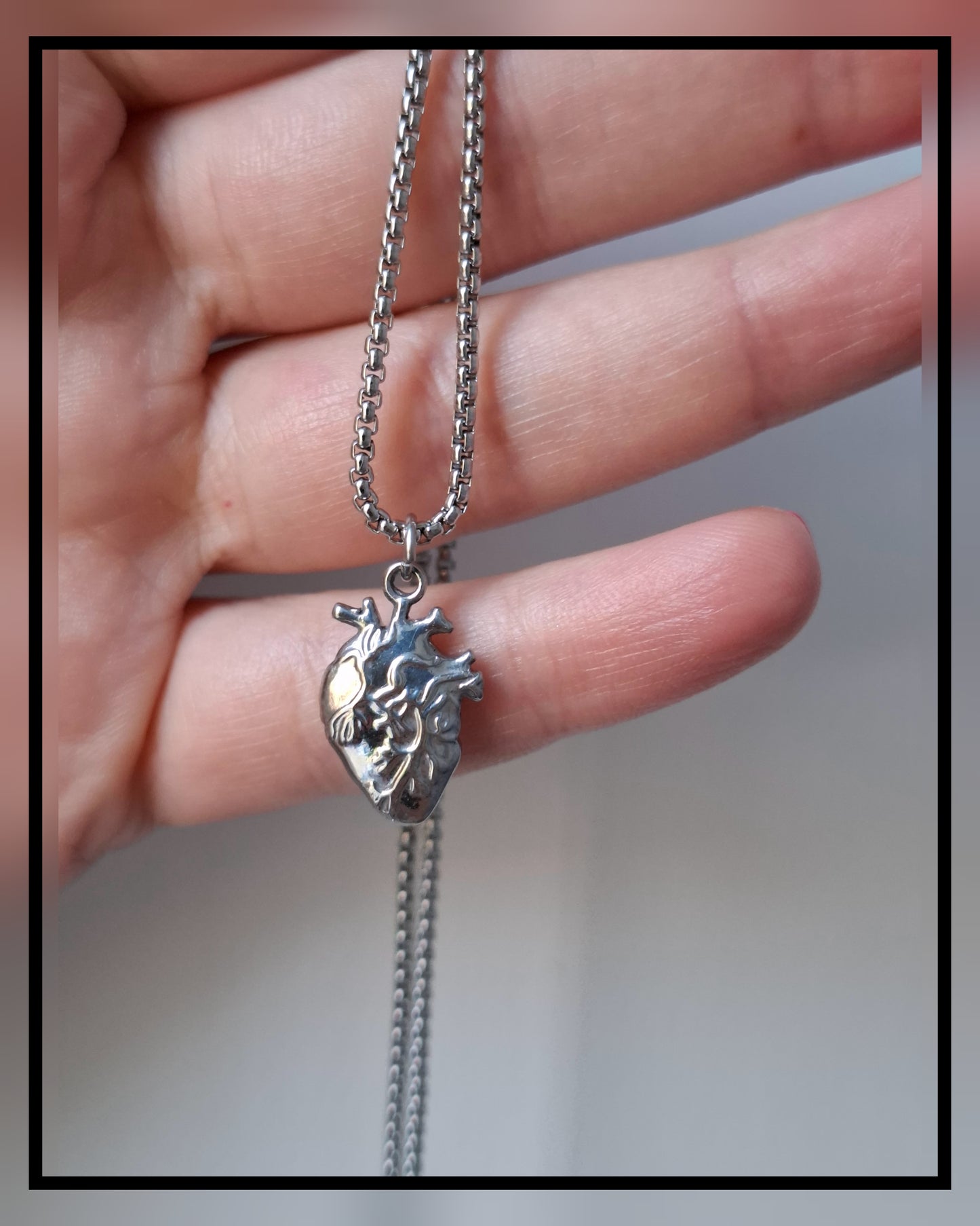 Collana CUORE ANATOMICO