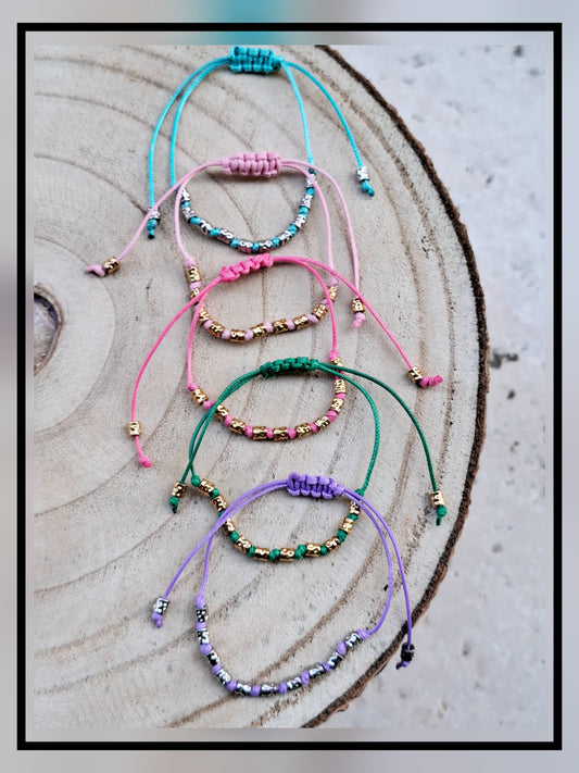 Bracciale nodo scorrevole