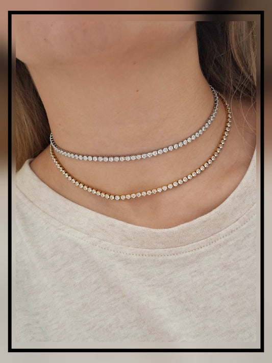 Collana Tennis con cursore