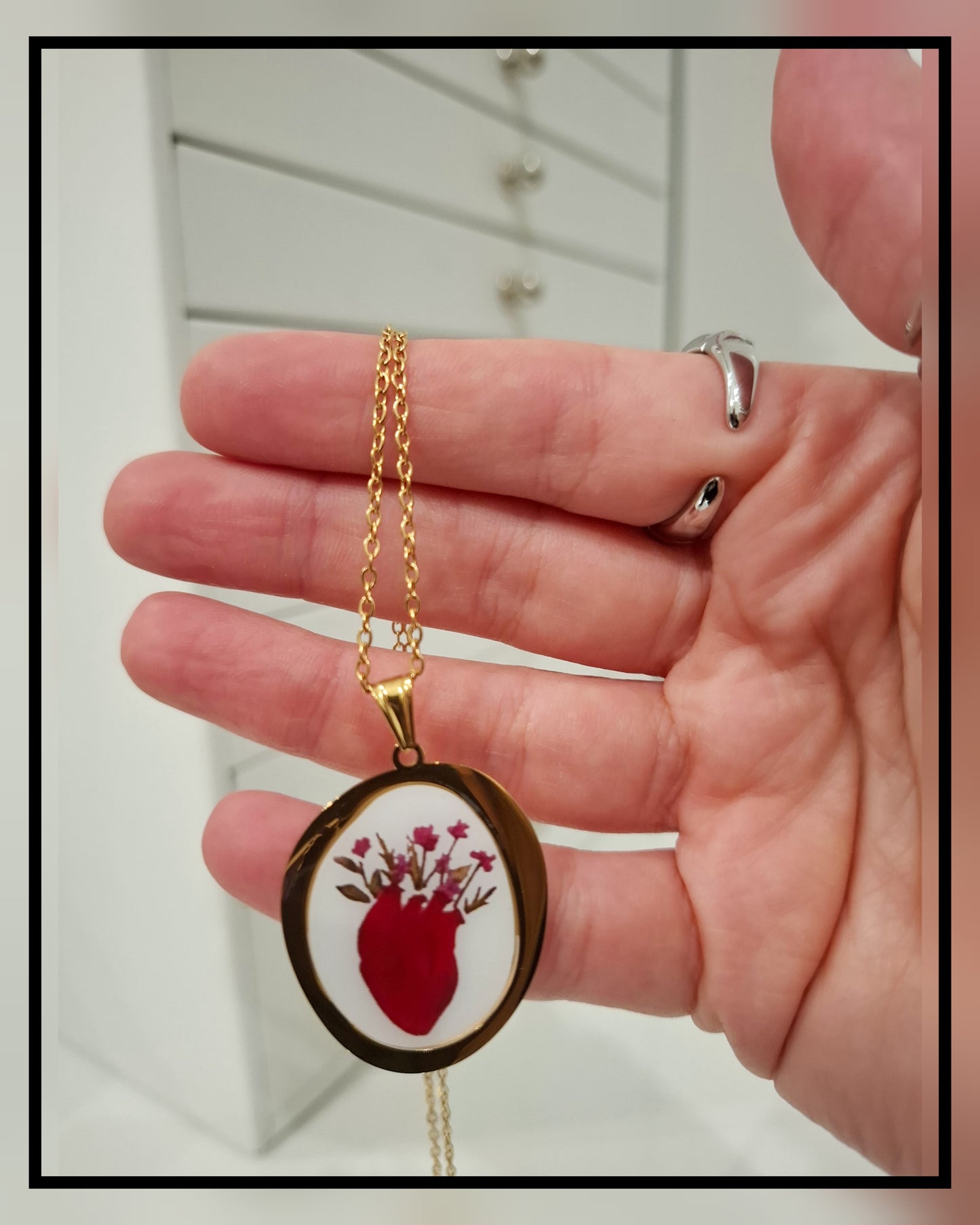 Collana CUORE ANATOMICO