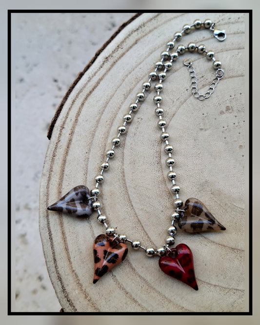 Collana CUORI MACULATI