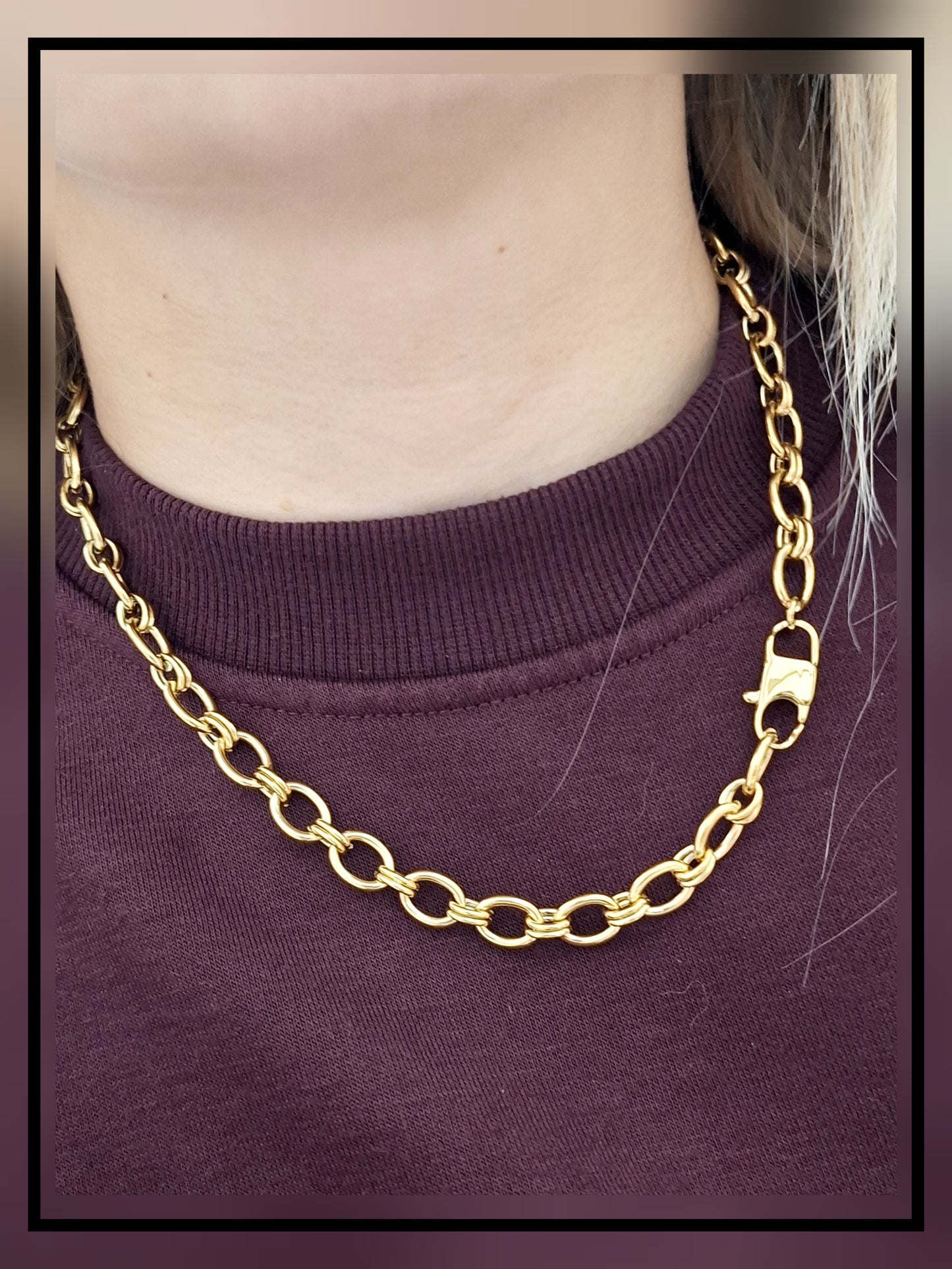 Collana MAGLIA OVALE