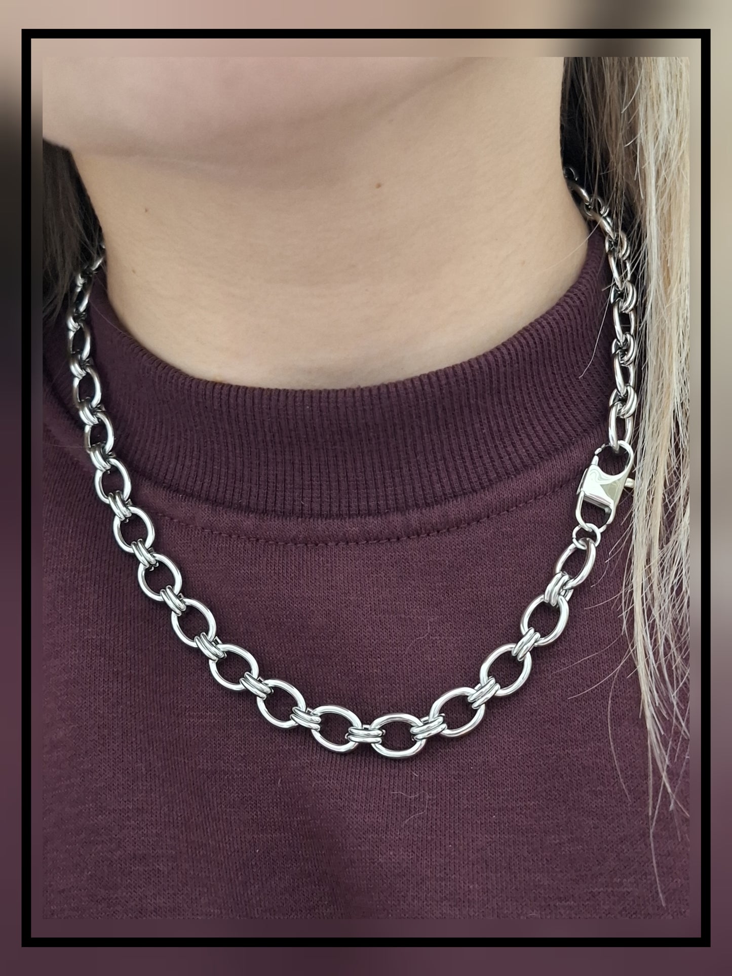 Collana MAGLIA OVALE