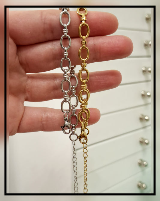 Bracciale MAGLIA OVALE