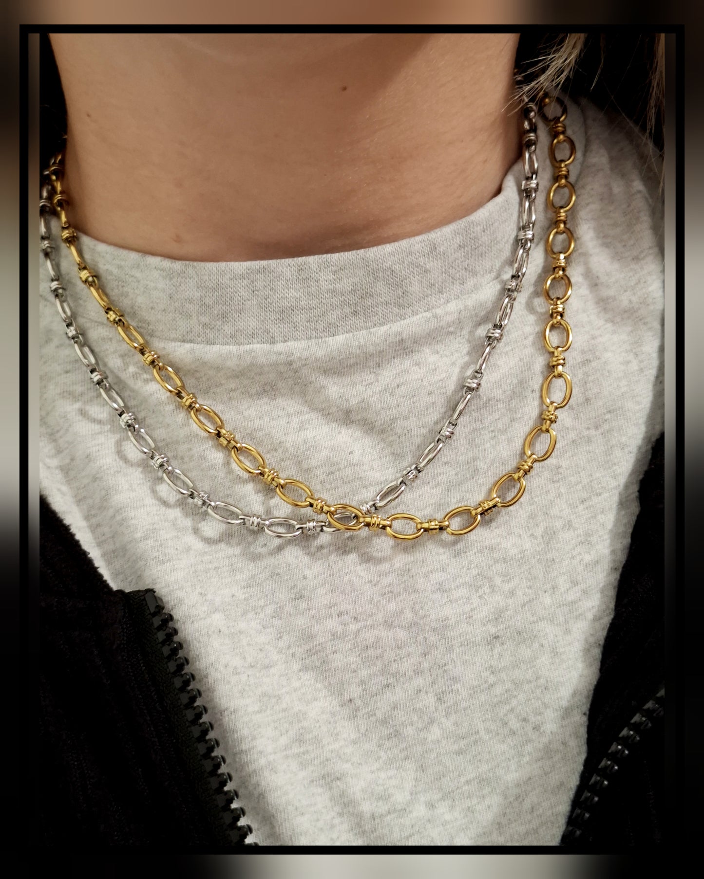 Collana MAGLIA OVALE