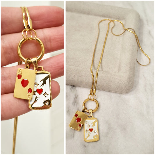 Collana Magica ASSO DI CUORI