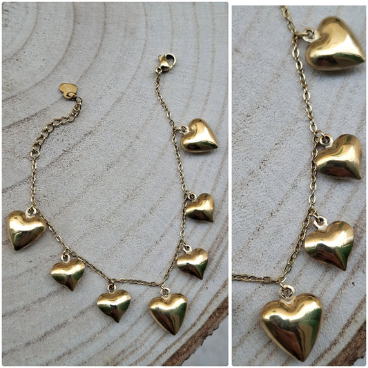 Bracciale CUORICINI SONAGLIO