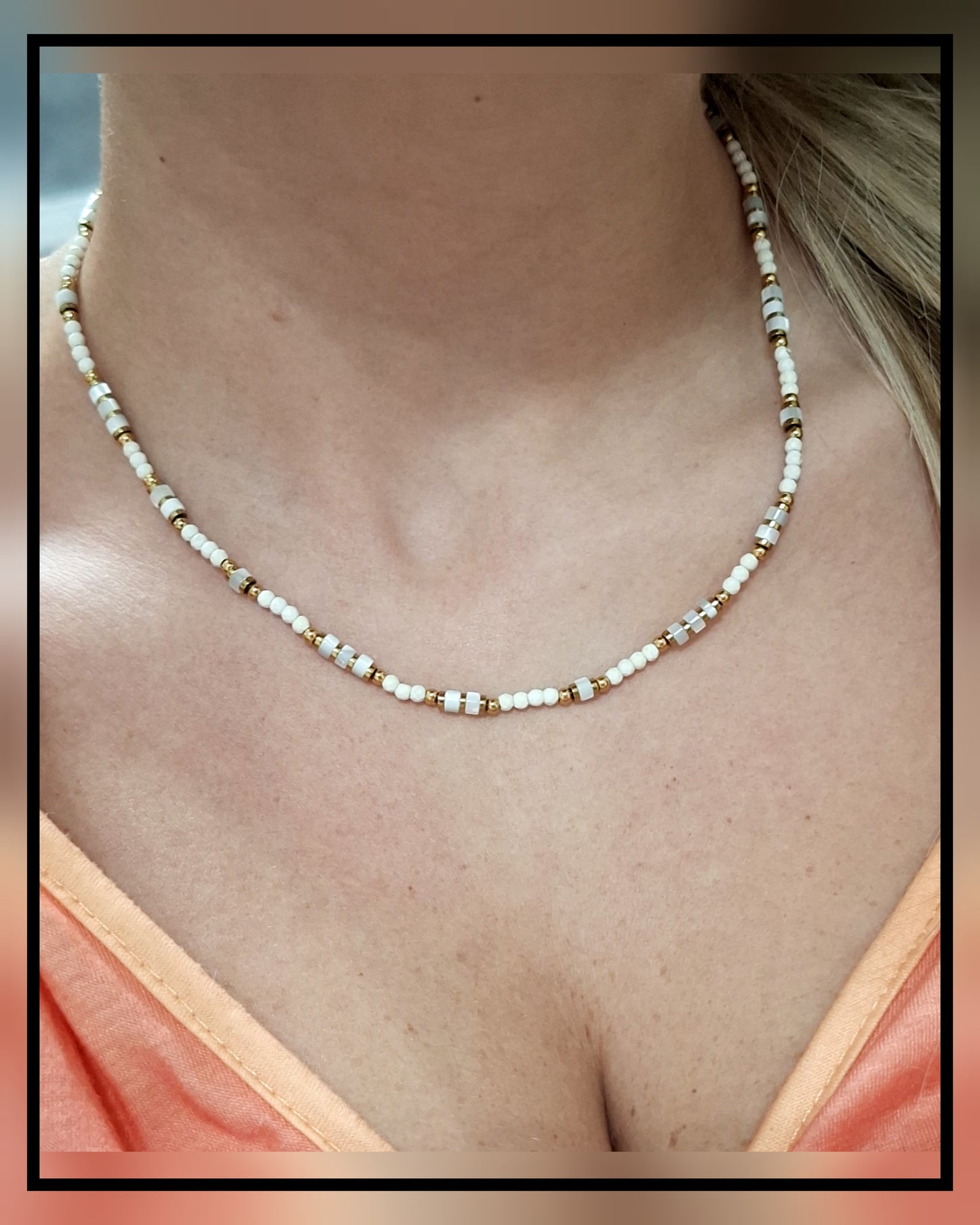 Collana PIETRA BIANCA